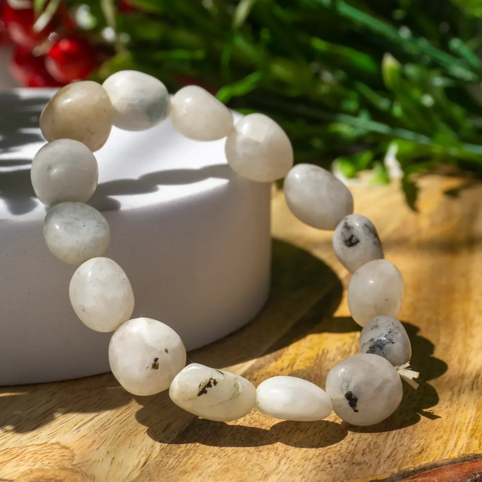 Moonstone Bracelet (TUBM21) — MB Global Agate