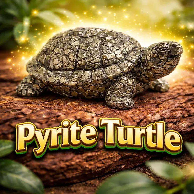 Pyrite Tortoise — MB Global Agate