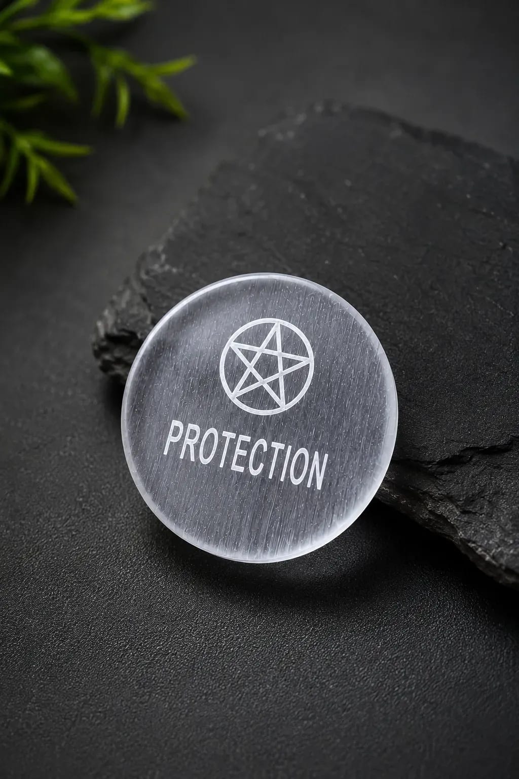 Protection Selenite Plate — MB Global Agate