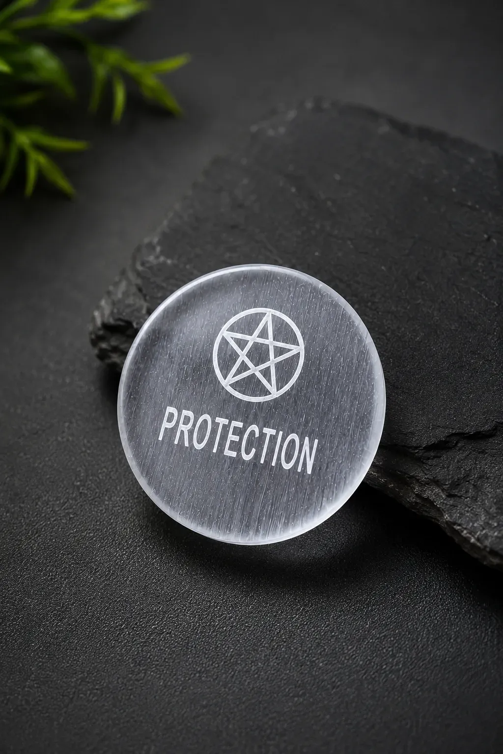 Protection Selenite Plate — MB Global Agate