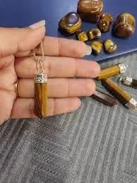 Tiger Eye Pendant (P-P14) — MB Global Agate
