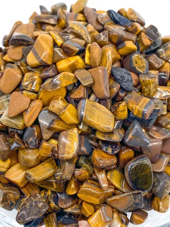 Tiger Eye Chips — MB Global Agate