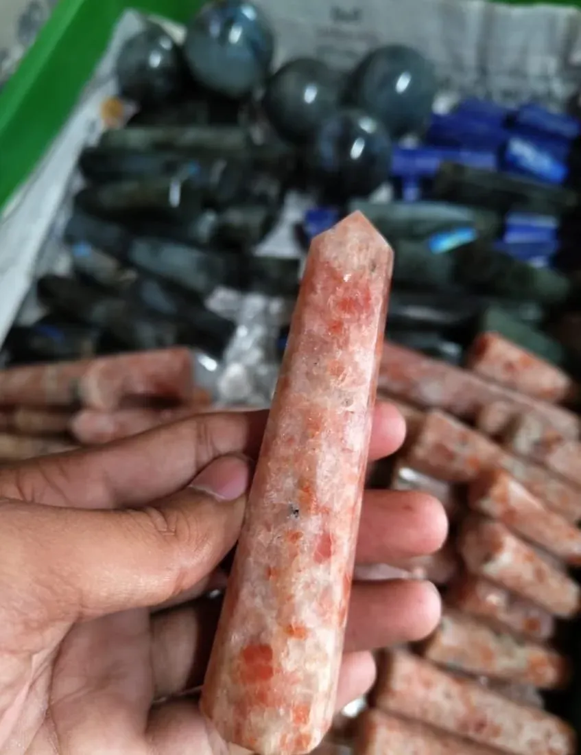 Sunstone Jumbo Stone — MB Global Agate